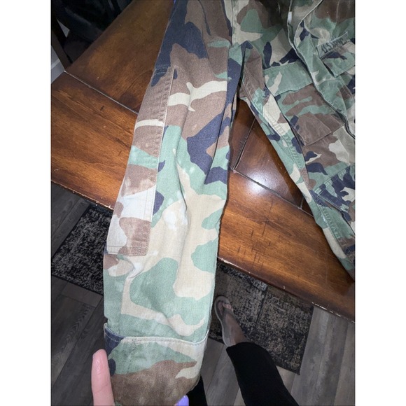 Military Camo Combat Jacket - Size Small-Short - Picture 5 of 7